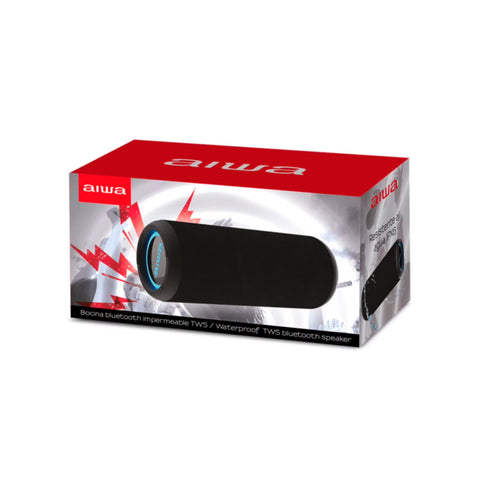 Parelante Portátil Inalámbrico Aiwa Aw-kf4 Tws Ipx6 10W Negro
