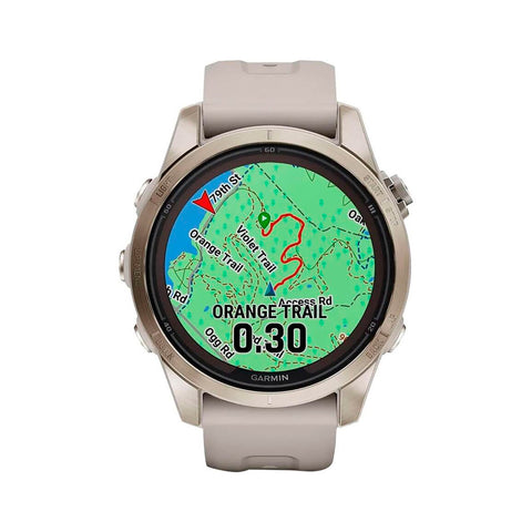 Reloj Garmin Fenix 7S Pro Saph Solar Soft Gold SS 42mm