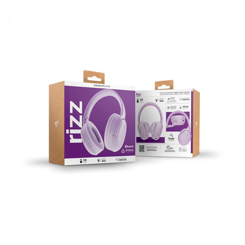 Audífonos Inalámbricos Energy Sistem Rizz Plegable Lavanda