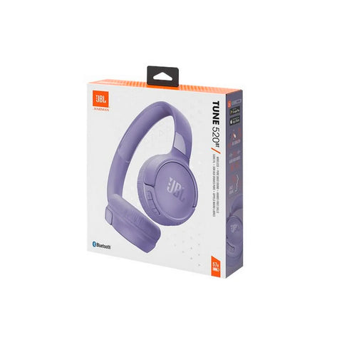 Audífonos Inalámbricos JBL Tune 520BT On Ear Púrpura