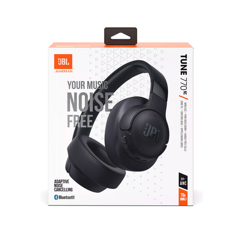 Audífonos Inalámbricos JBL Tune 770NC Cancelación Ruido Ovear Ear Negro