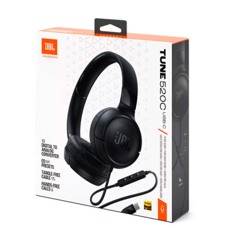 Audífonos JBL Tune 520C USB-C