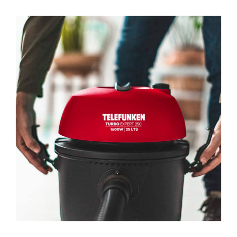 Aspiradora Telefunken Turbo Expert 250 1600W 25L