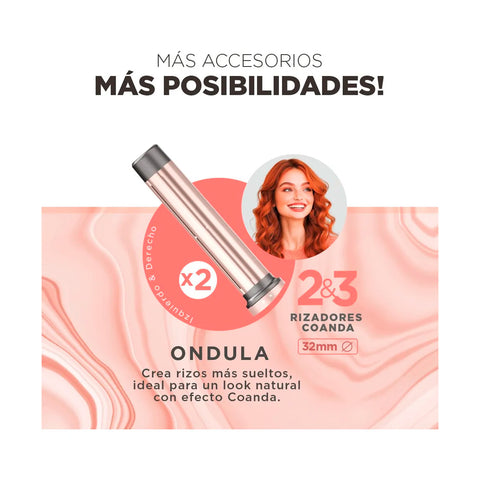 Cepillo Secador Gama Multistyler UniQ Aura 4 en 1