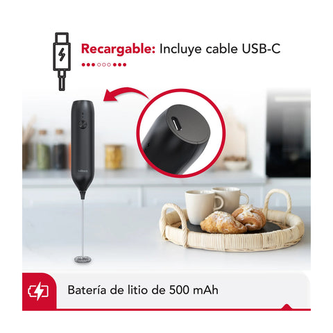 Espumador de leche Thorben Usb Milk Frother