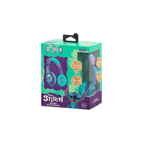 Audífonos Alámbricos Disney Acolchado Stitch