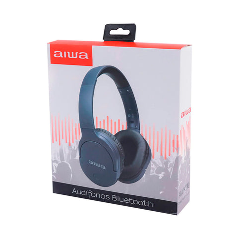 Audífonos Inalámbricos On Ear Aiwa Aw-k11 Azul