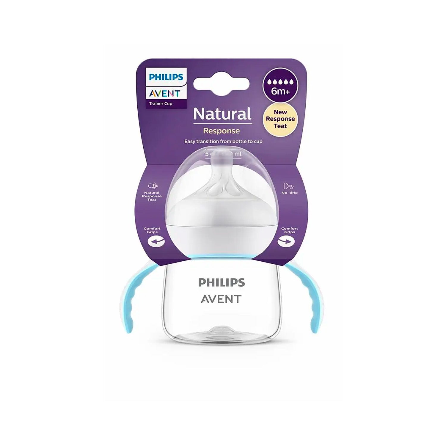 Vaso entrenamiento 6 m+ Avent Natural Response 150 ml SCF263/61– Mr ...