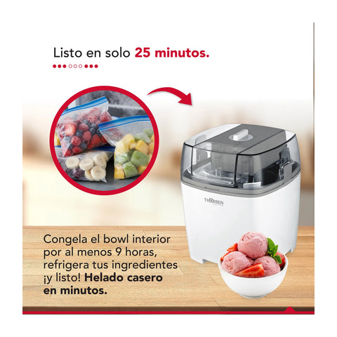 Maquina de Helados Thorben Ice Creamy 1.5L