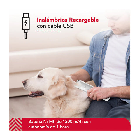 Cortapelo Mascota Thorben Cordless Usb Pet Trimmer 4 En 1