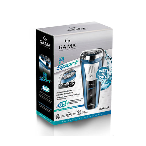 Afeitadora Eléctrica Gama Gsh 987 Sport Wet&dry USB