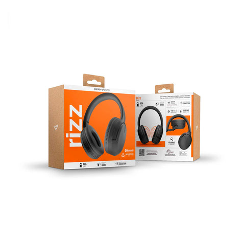Audífonos Inalámbricos Energy Sistem Rizz Plegable Negro