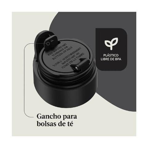 Vaso Termico Contigo West Loop 3.0 473ml Sake Gris