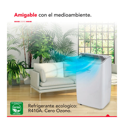 Aire Acondicionado Portátil Thorben Pac 4 en 1 Wifi 14000BTU