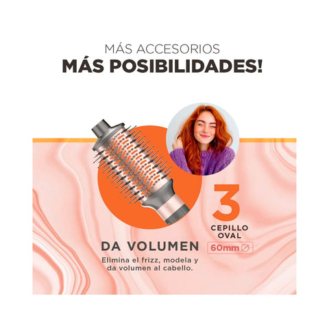 Cepillo Secador Gama Multistyler UniQ Vibrance 8 en 1