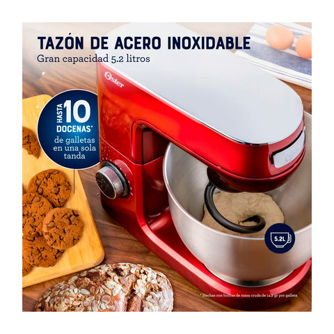 Batidora Planetaria Oster FPSTSMPL3R 10 Velocidades