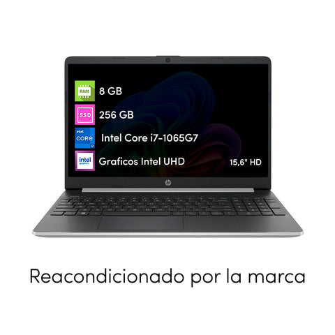 Notebook HP Intel i7 8GB 256GBSSD 15.6' HD