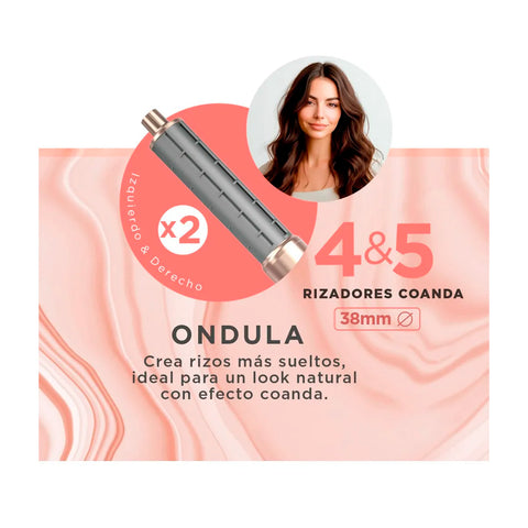 Cepillo Secador Gama Multistyler UniQ Enchant 7 en 1