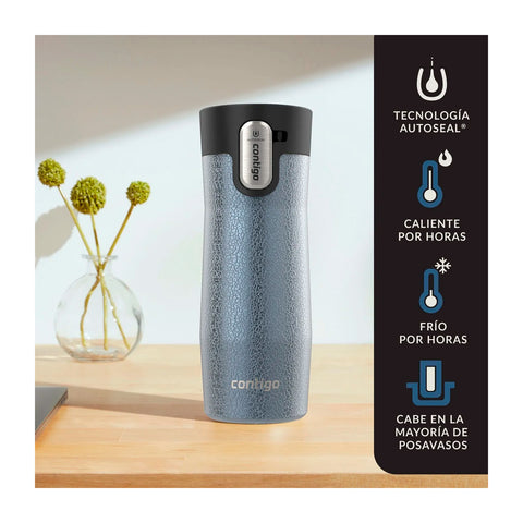 Vaso Termico Contigo West Loop 3.0 473ml Crystal Sake