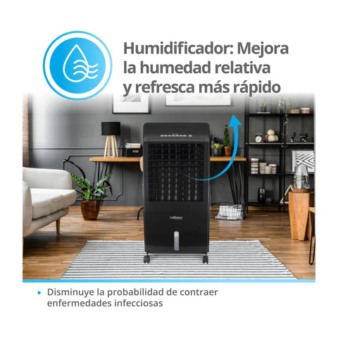Enfriador Climatizador Thorben 5 en 1 65W Pantalla led