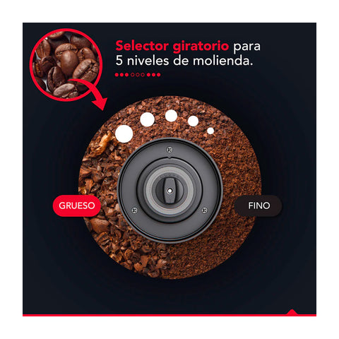 Molinillo de Café Thorben USB Inox Professional Coffee Grinder