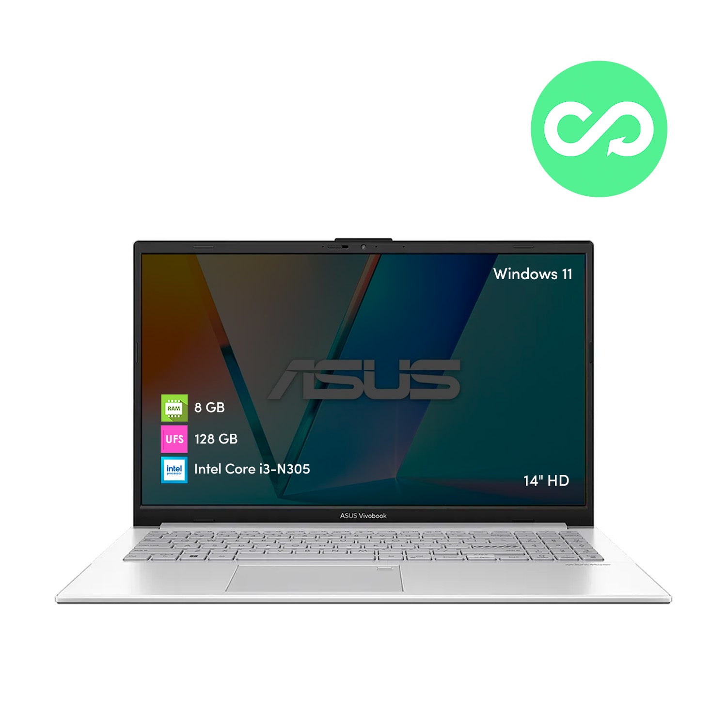 ASUS Vivobook ノートPC Intel Core i3 Notebook Asus Vivobook Intel Core i3 8GB 256GB SSD W11 15,6