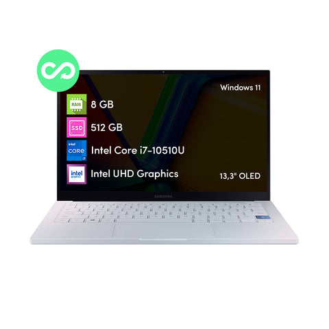 Notebook Samsung Galaxy Book Intel i7 8GB 512GB SSD 13' FHD