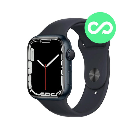 Reloj Apple Watch Series 7 45mm GPS Wifi Midnight Aluminum Case Midnight Sport Band