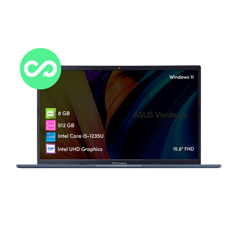Notebook Asus Vivobook 15 Intel i5 8GB 512GB 15.6 FHD Win11