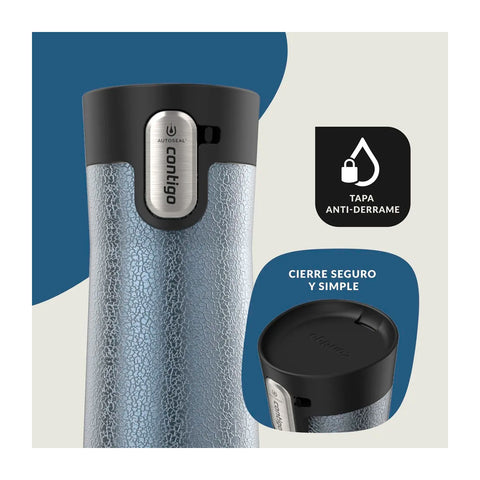 Vaso Termico Contigo West Loop 3.0 473ml Crystal Sake