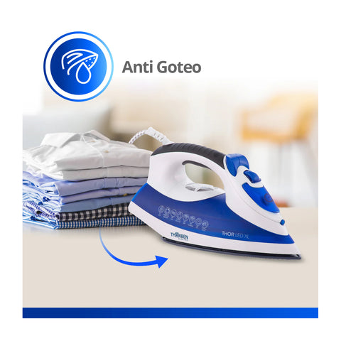 Plancha a Vapor Thorben Led XL 2200W