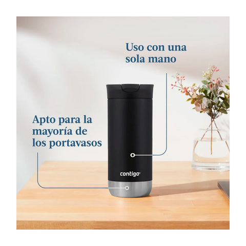 Vaso Térmico Contigo Huron 2.0 Licorice 473ml