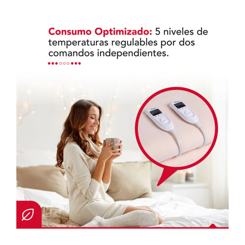 Calientacamas 2 Plazas Thorben King Blanket Polar