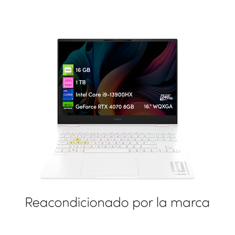 Notebook HP Omen 16 i9 13va 16GB 1TB SSD RTX4070 8GB 16,1"