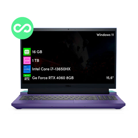 Notebook Gamer Dell G15 i7 16GB 1TB SSD RTX4060 15.6" FHD