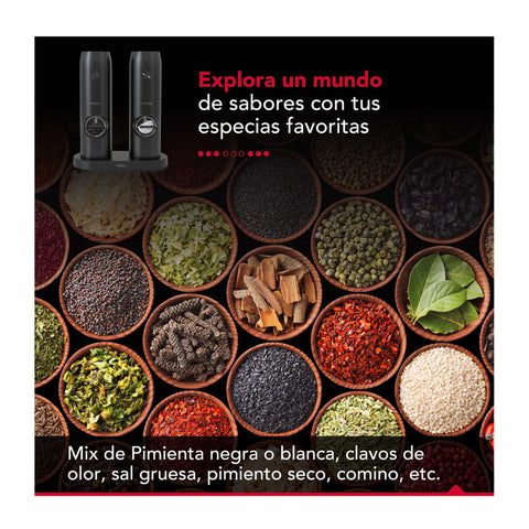Moledor de Especias Thorben Usb Grinder Set