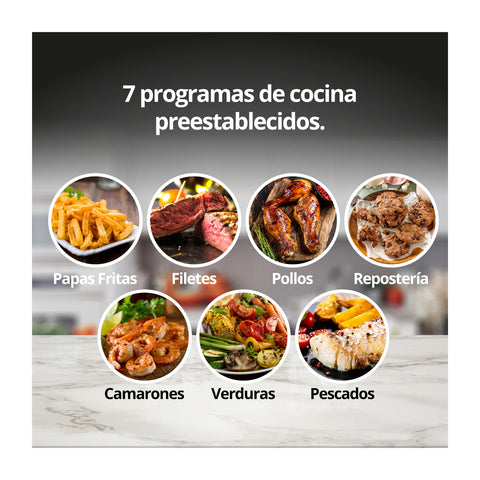 Freidora de Aire Thorben Power Heat XL 1700 6 Litros