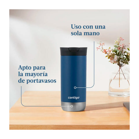 Vaso Térmico Contigo Huron 2.0 Azul 473ml