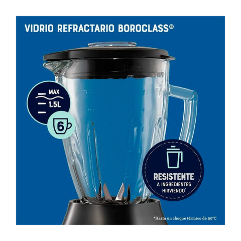 Licuadora Oster Reversible 3 Velocidades + Pulso Color Rojo