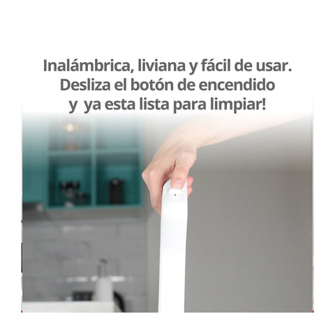 Mopa Pulidora Enceradora Thorben Inalambrica Spin Bot 4x