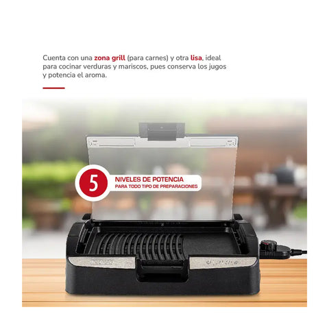 Parrilla Eléctrica Thomas TH-224 1500W