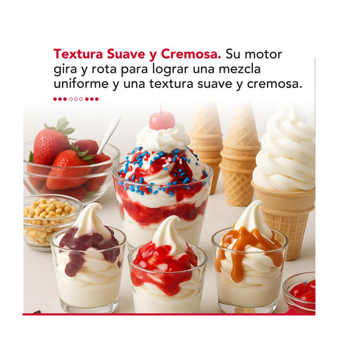 Maquina de Helados Thorben Sundae Maker 1L