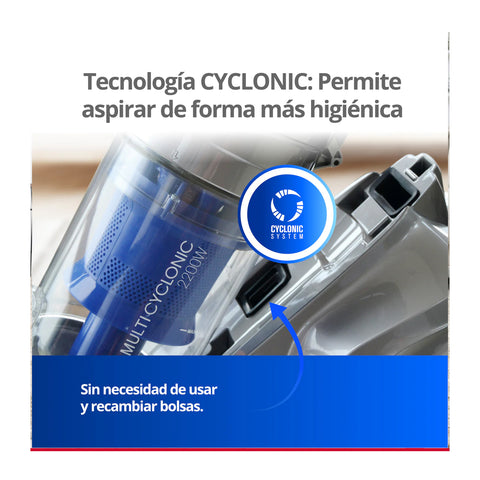 Aspiradora de Arrastre Thorben Multicyclonic