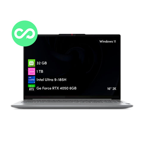 Notebook Lenovo Ideapad Pro Intel Ultra 9 32GB 1TB SSD RTX4050 16' 2K