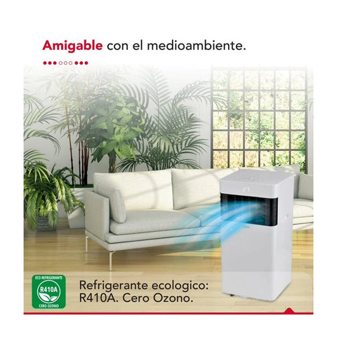 Aire Acondicionado Portátil Thorben Pac 3 en 1 8000 BTU