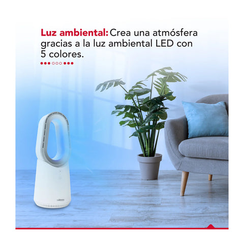 Ventilador Portátil Thorben USB Bladeless Led Fan