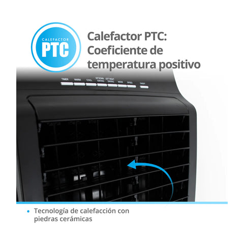 Enfriador Climatizador Thorben 5 en 1 65W Pantalla led