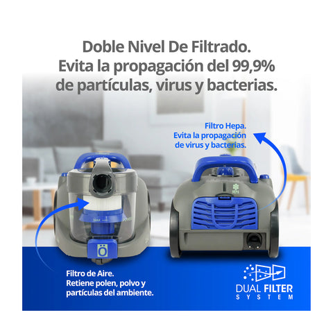 Aspiradora de arrastre Thorben Power Cyclonic