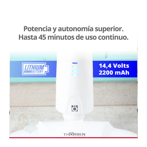 Mopa Pulidora Enceradora Thorben Inalambrica Spin Bot 4x