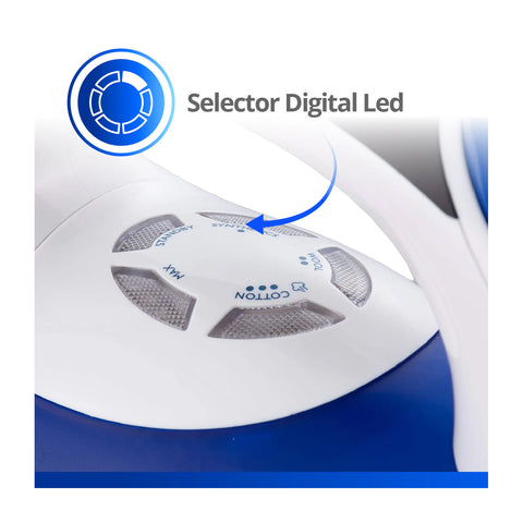 Plancha a Vapor Thorben Led XL 2200W